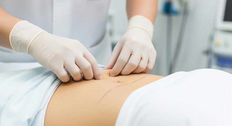 ②脂肪採取当日午前中に実施